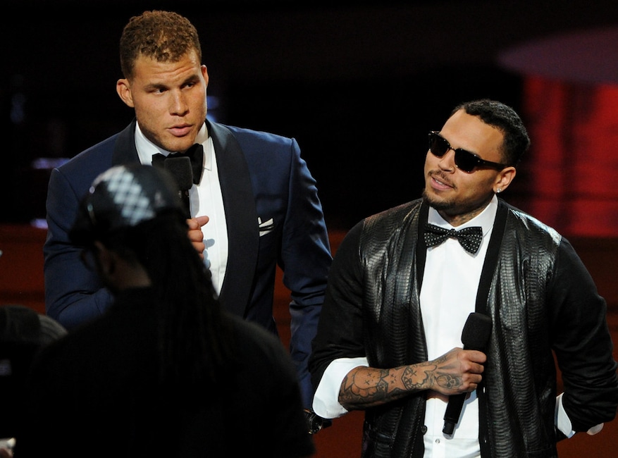 Blake Griffin, Chris Brown, ESPY Awards 2014